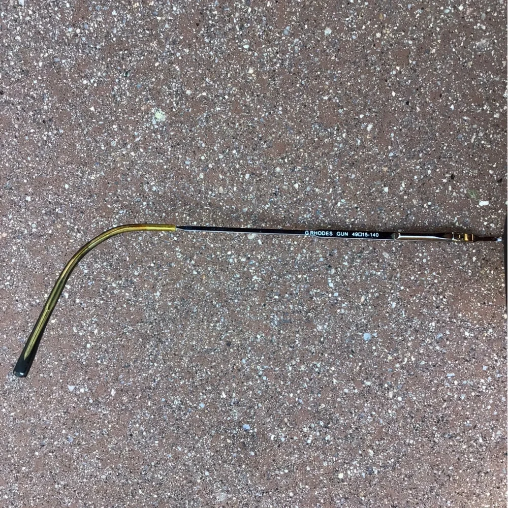 Gant G RHODES Gunmetal Wire Rectangle Eyeglasses Frames